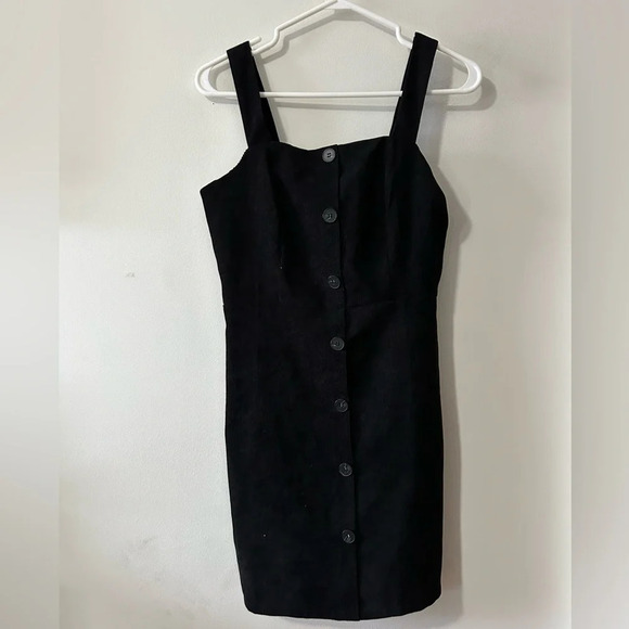 Shein  Black Corduroy Dress - Picture 1 of 3